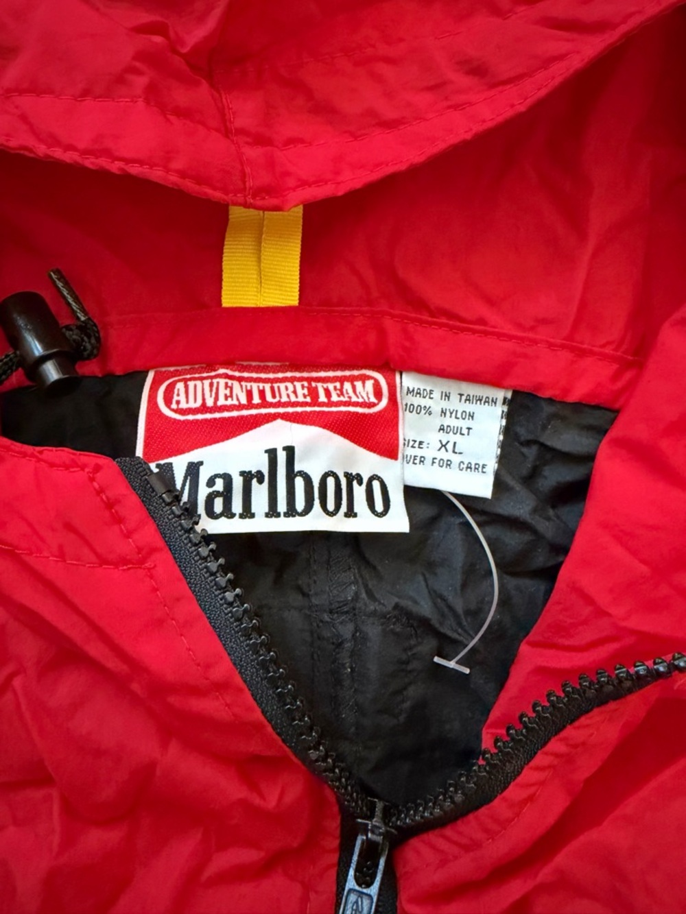 90's VTG Marlboro Adventure Team Track Suit Windbreaker Jacket/Pants/Bag Mens XL - Picture 3 of 9